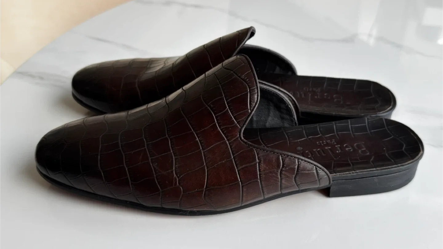 BERLUTI Leather Mules Men image indicator(2)