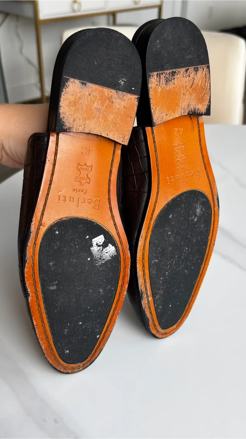 BERLUTI Leather Mules Men image indicator(7)