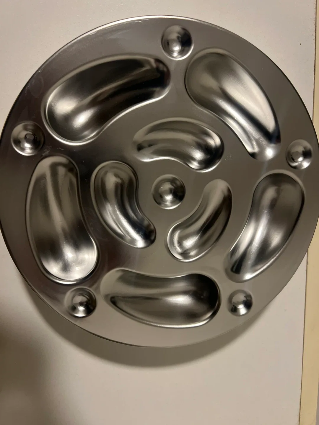 Slow Food Bowl for Pets - Silver