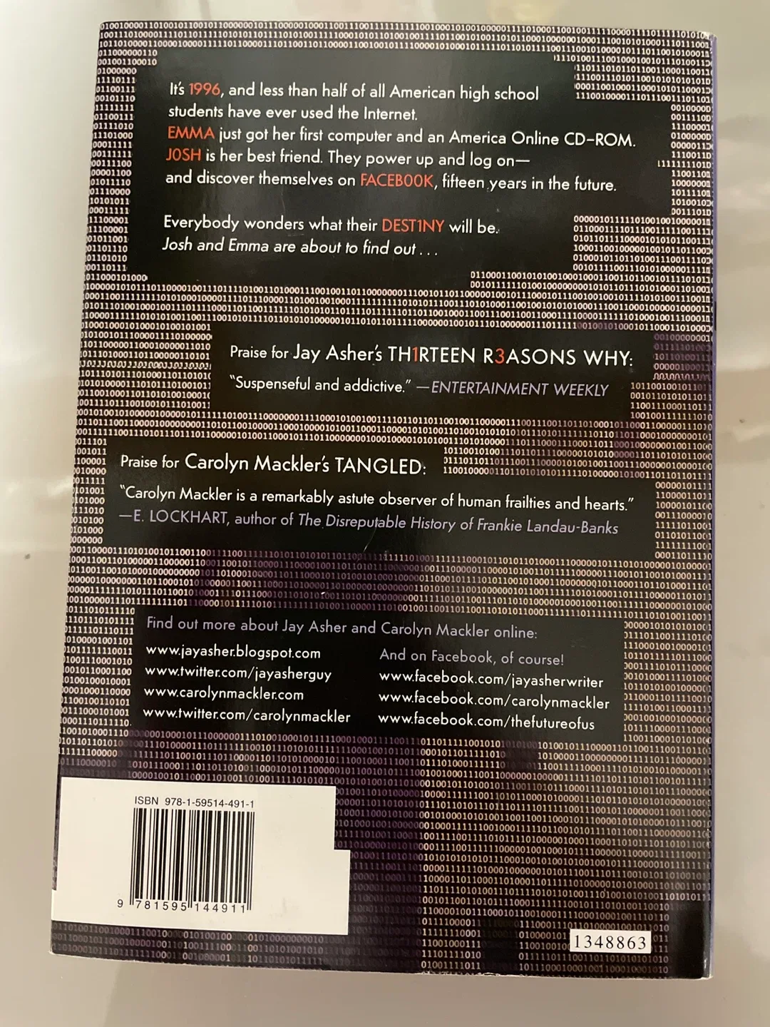 The Future of Us by Jay Asher & Carolyn Mackler image indicator(2)