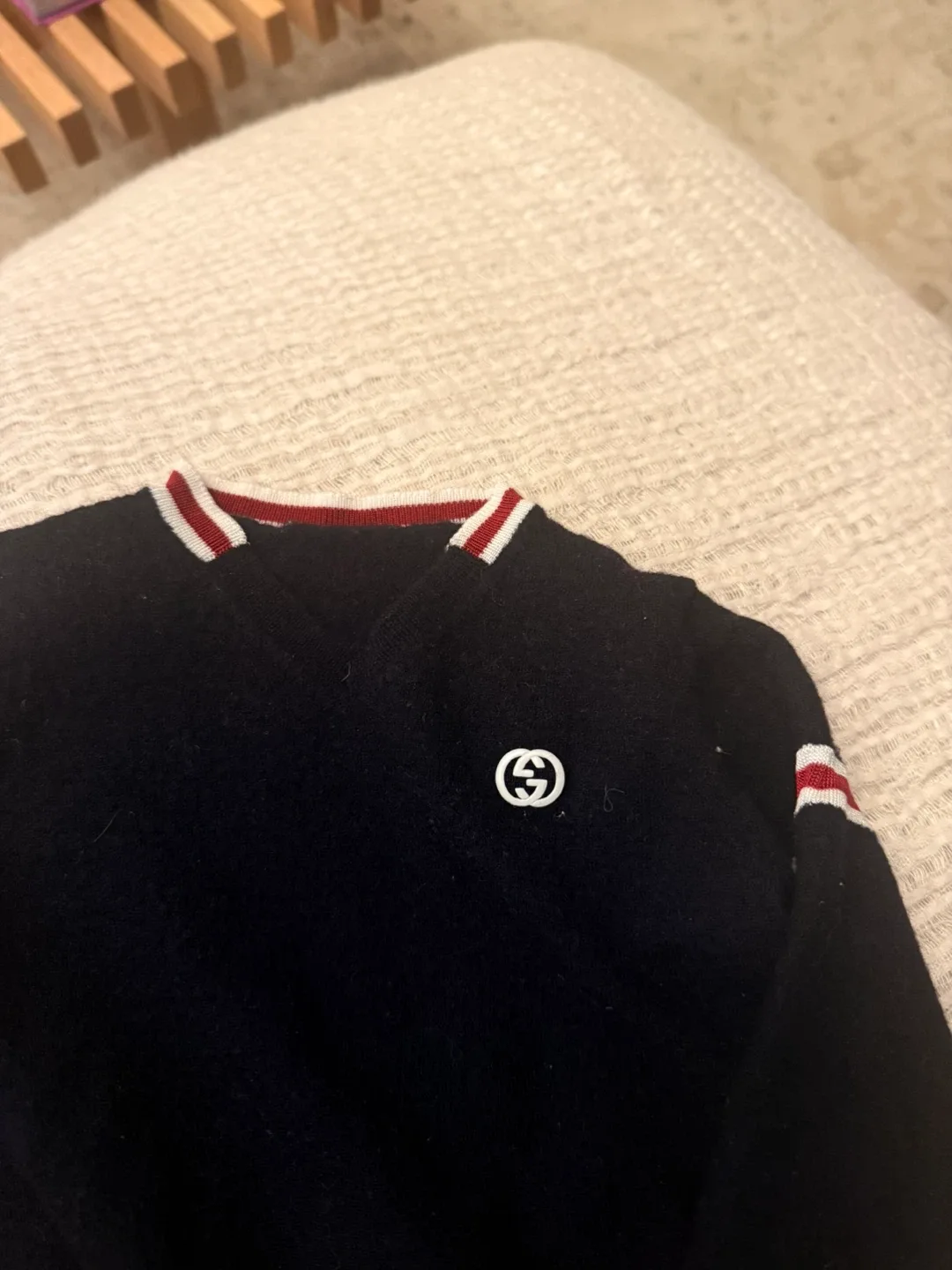 Gucci Black Wool Sweater 12-18M