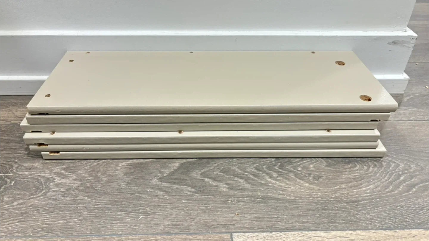 6 pieces Beige Furniture Shelves image indicator(4)