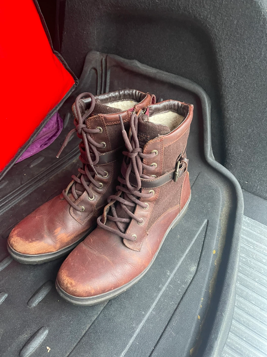 UGG Waterproof Leather Boots - Size 10 - photo 2