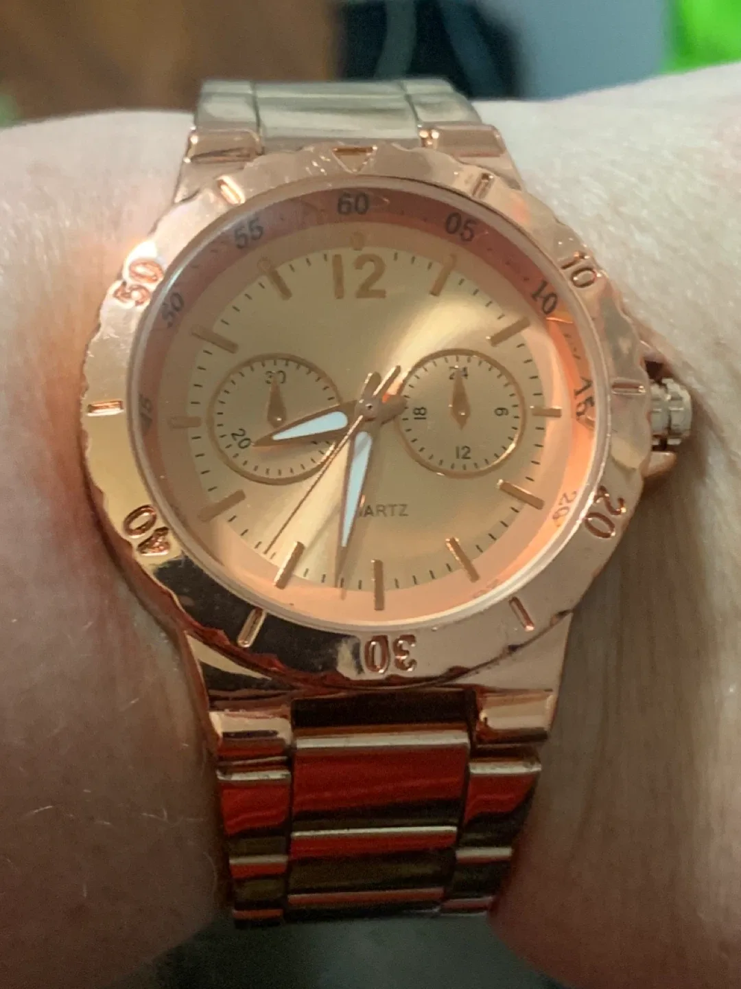 Today's Parent Rose Gold Watch
