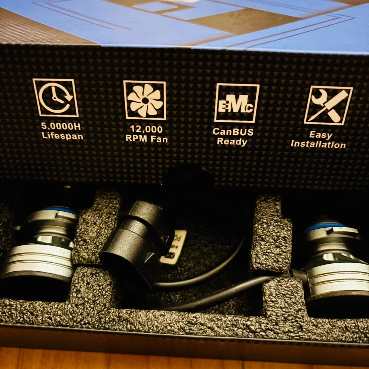 *New* Car Head Lamp H11 LED Light Bulbs image indicator(3)