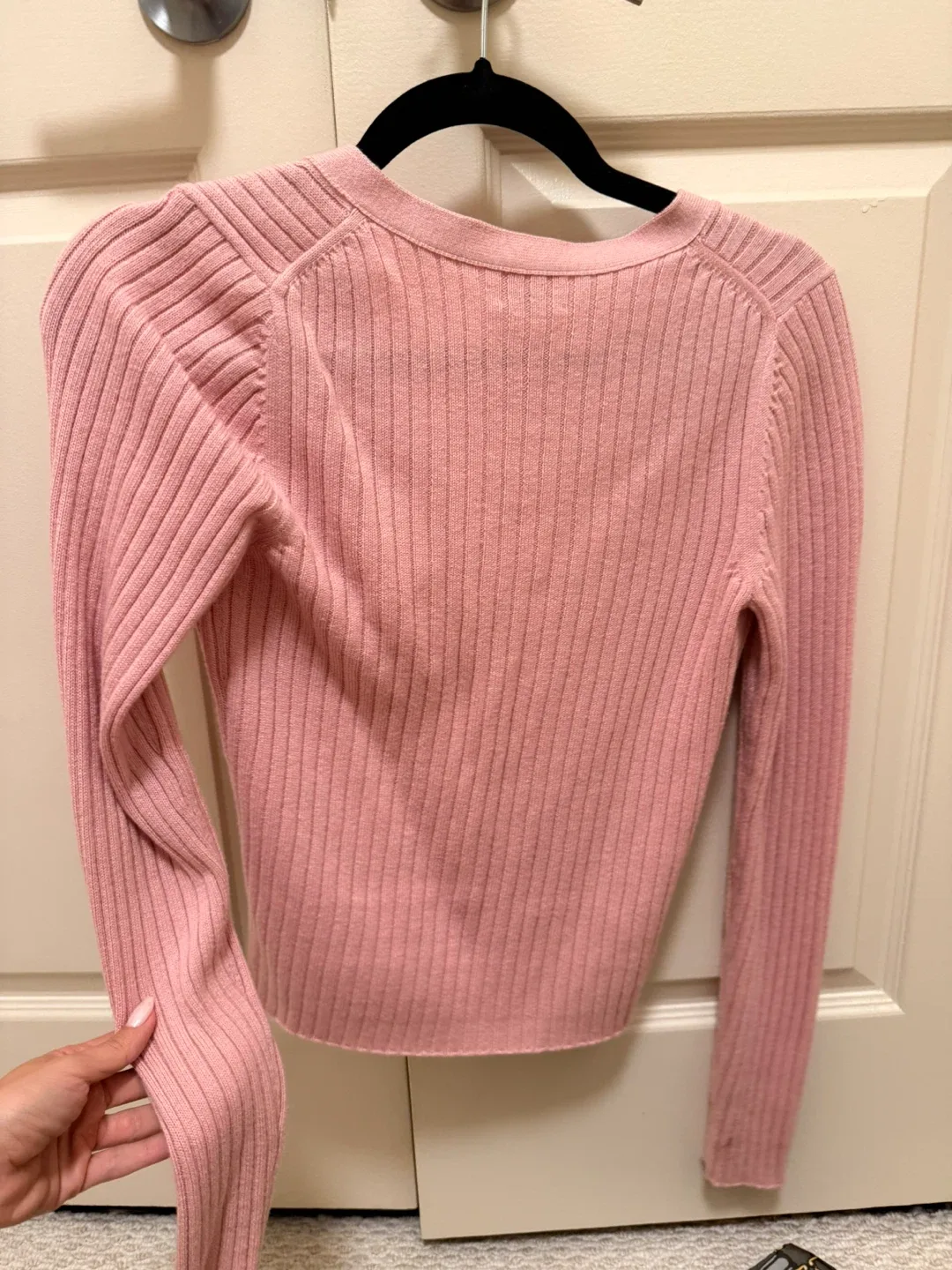 Wilfred Soft Pink Cardigan - Size S image indicator(4)