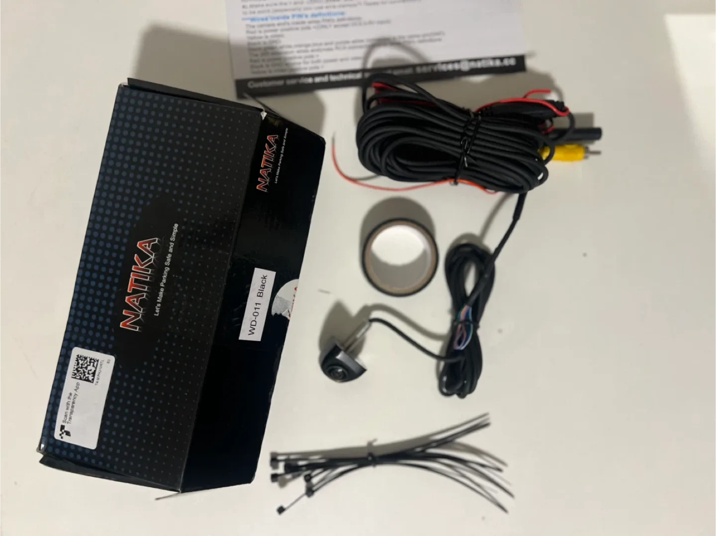 NATIKA Backup Camera - Full Package! image indicator(3)