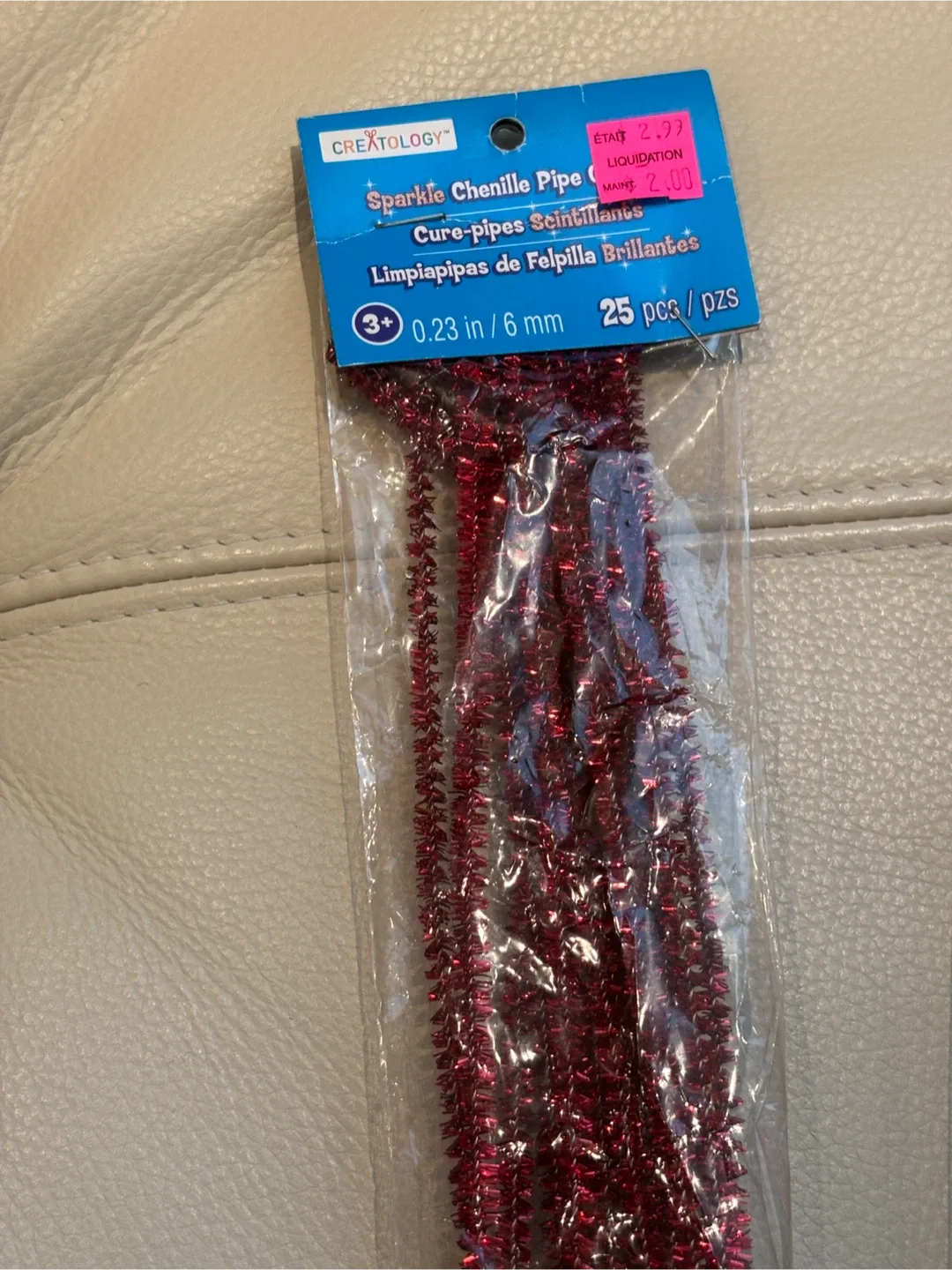 Creatology Sparkle Chenille Pipe Cleaners image indicator(2)