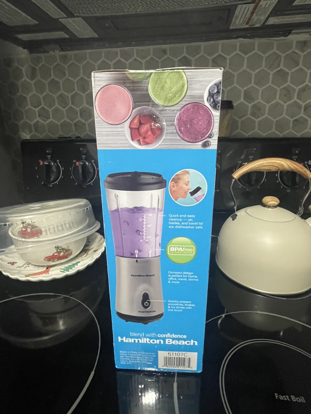 Hamilton Beach Personal Blender with Travel Lid - photo 2
