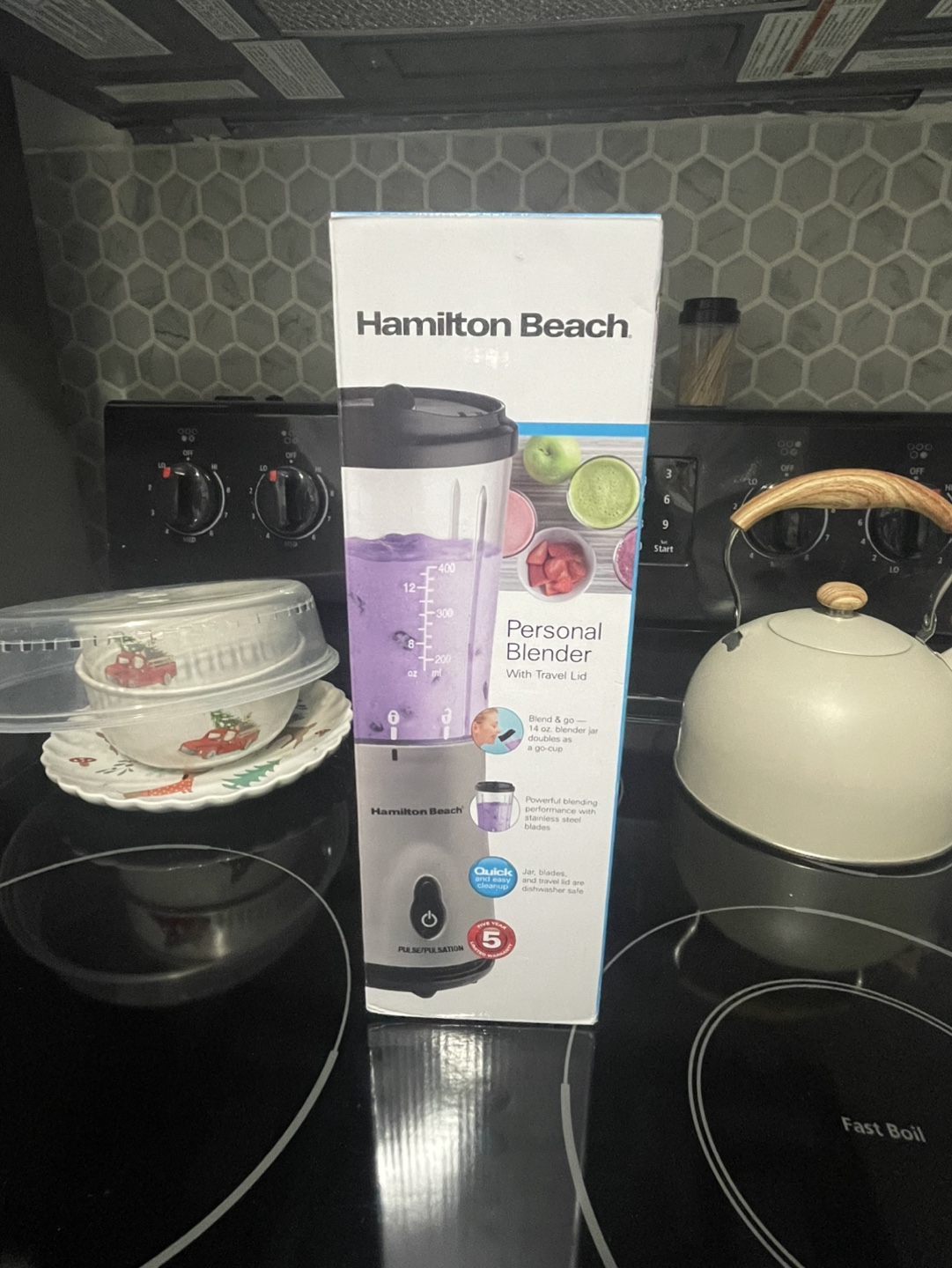 Hamilton Beach Personal Blender with Travel Lid
