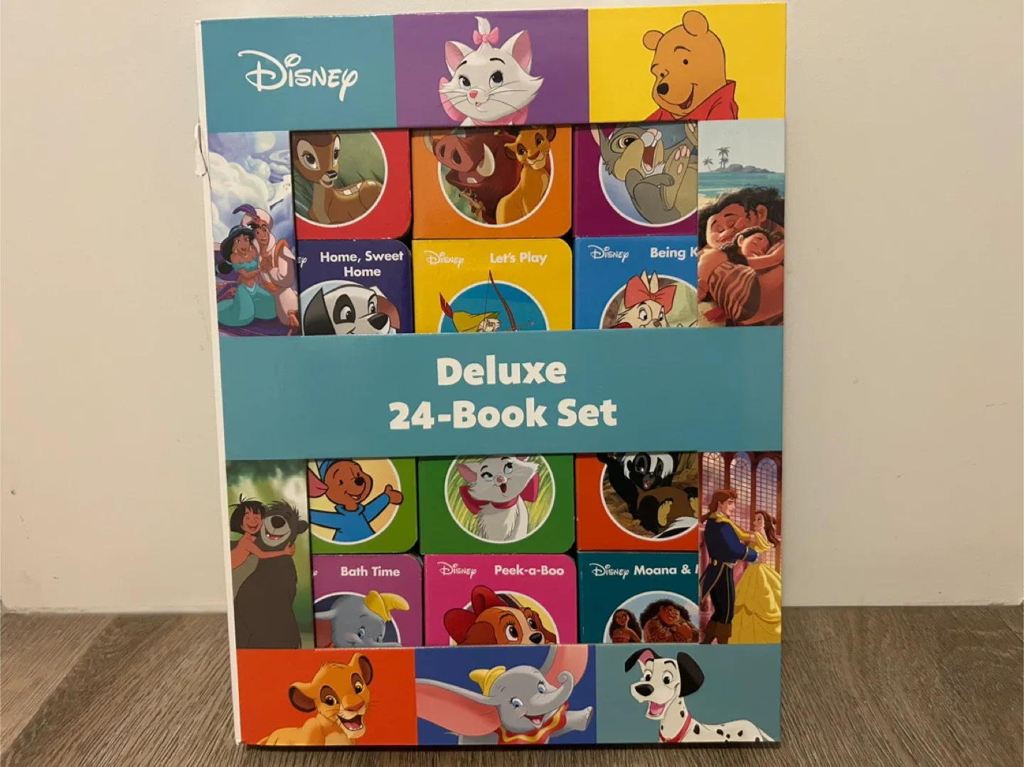Disney Deluxe 24 mini board Book Set