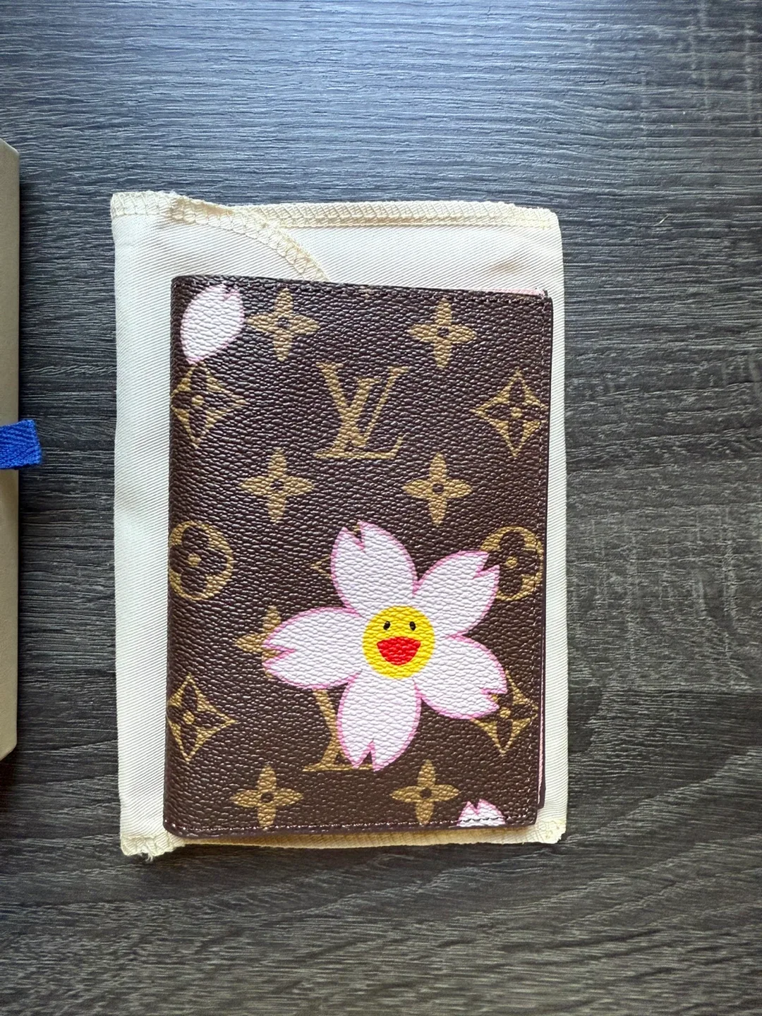 LV x Murakami Passport Cover