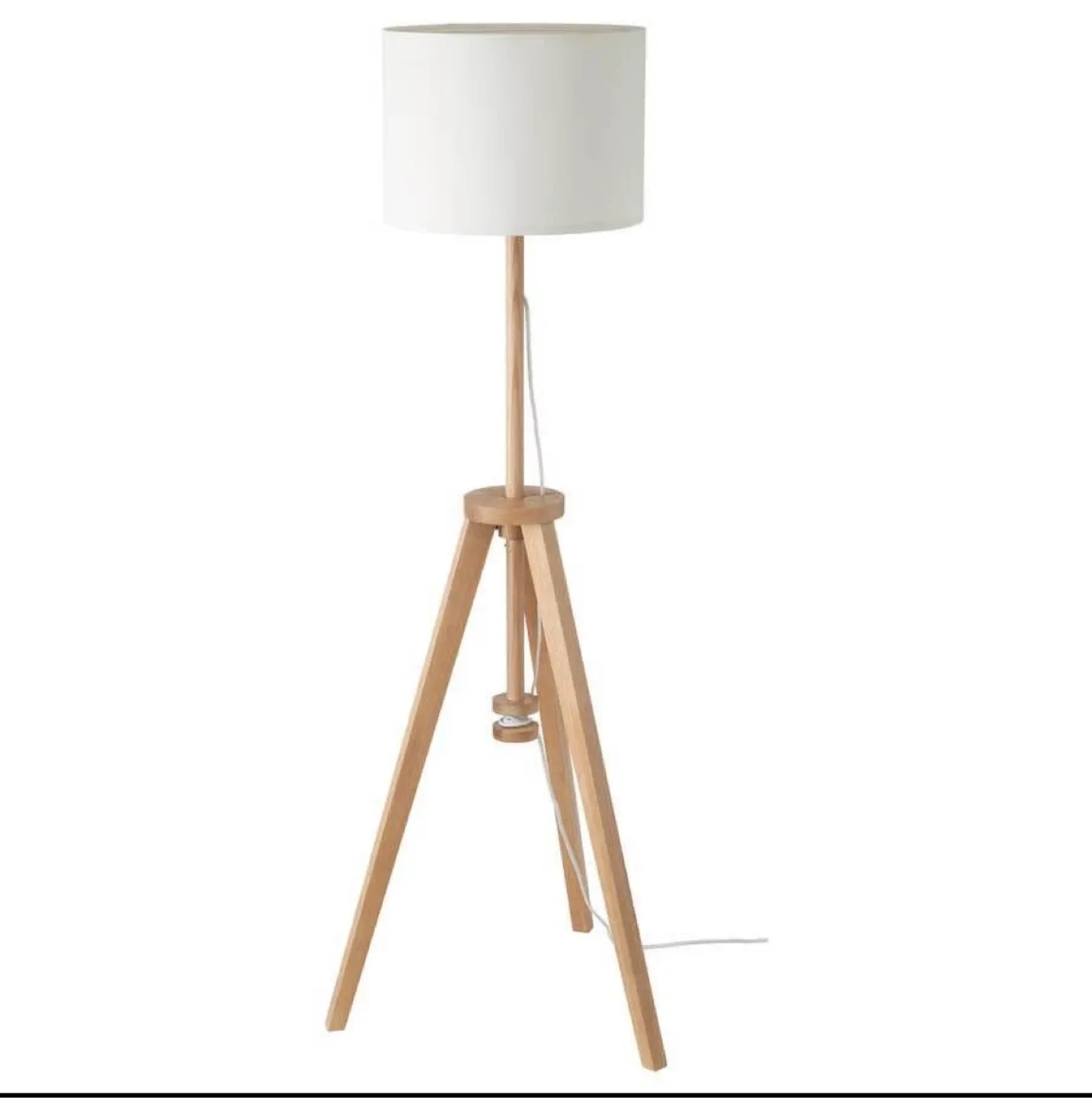 IKEA LAUTERS Floor Lamp - Ash/White