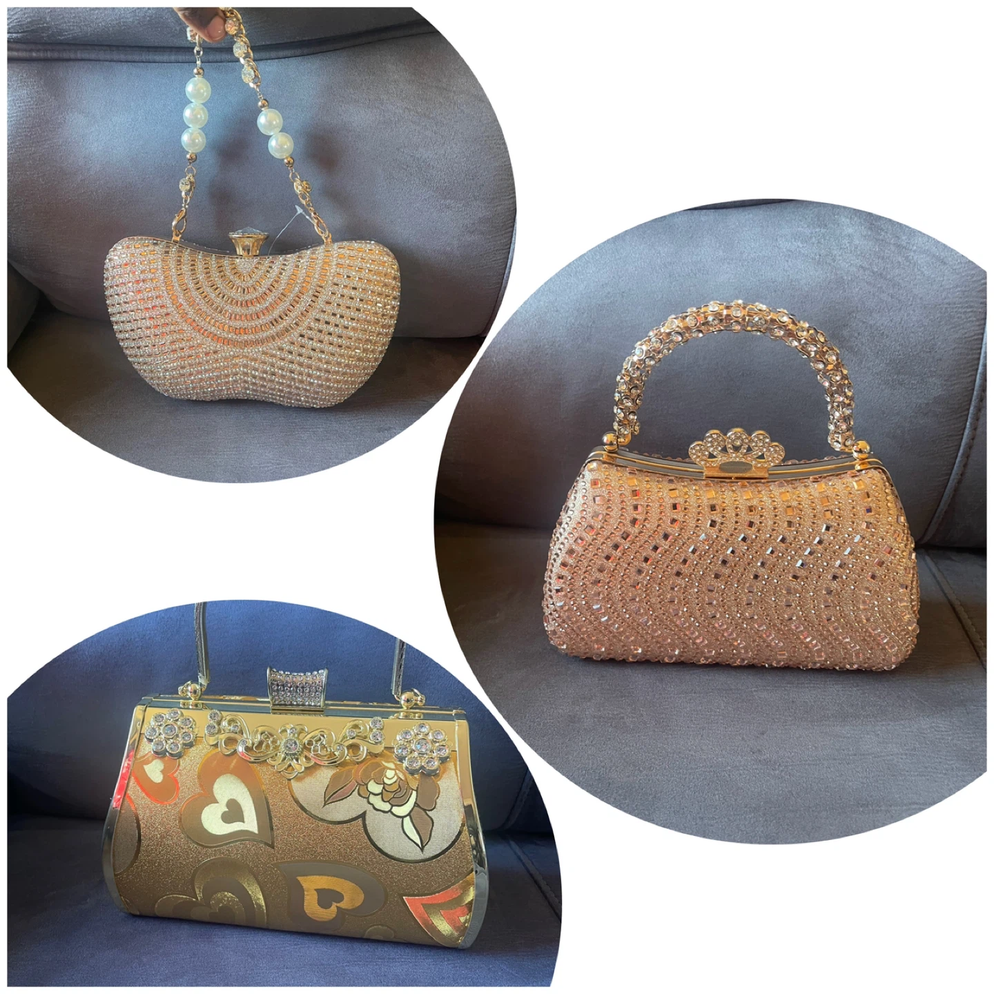 Sparkly Evening Clutch Purses