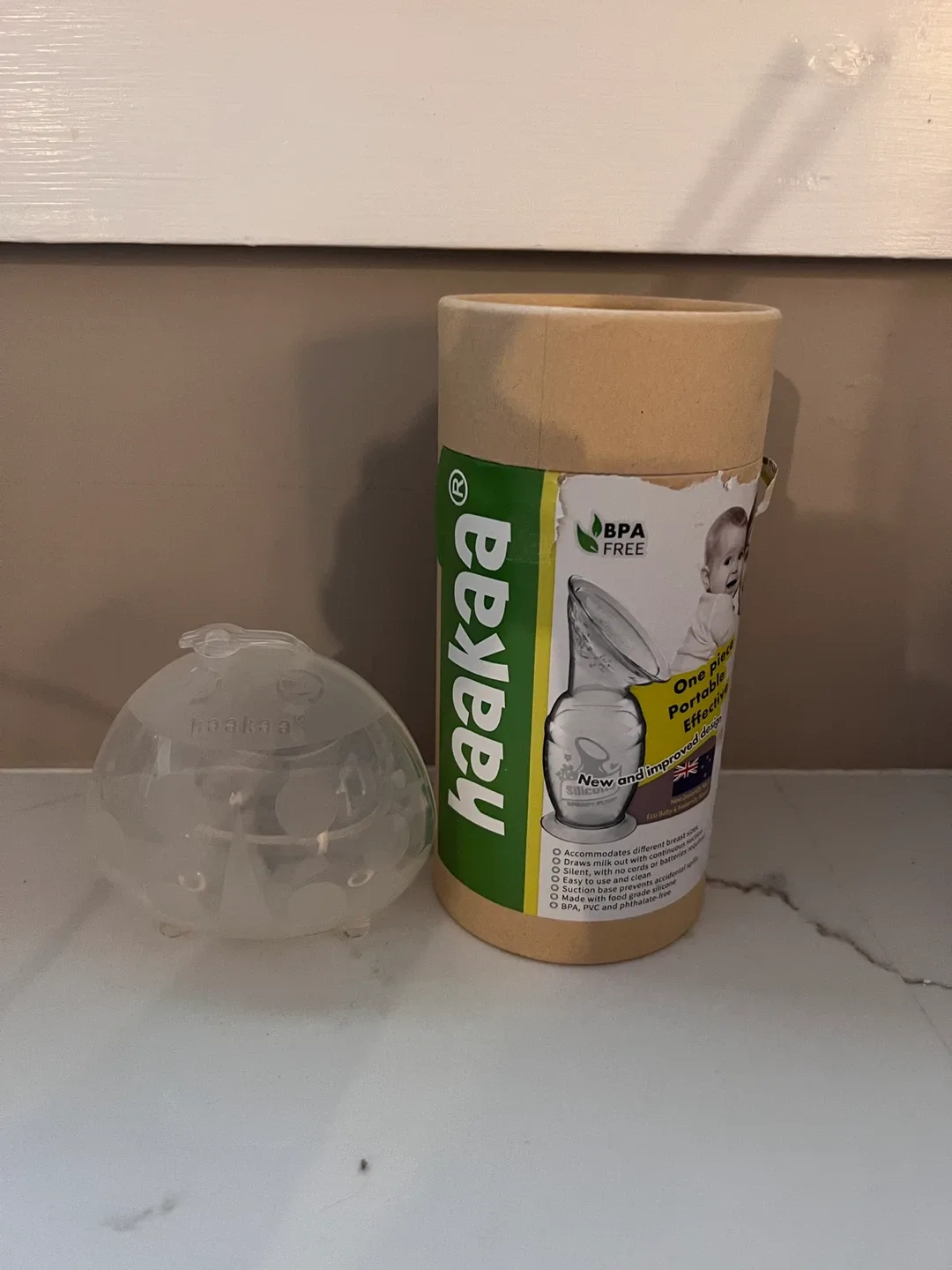 Haakaa Silicone Breast Pump with Box