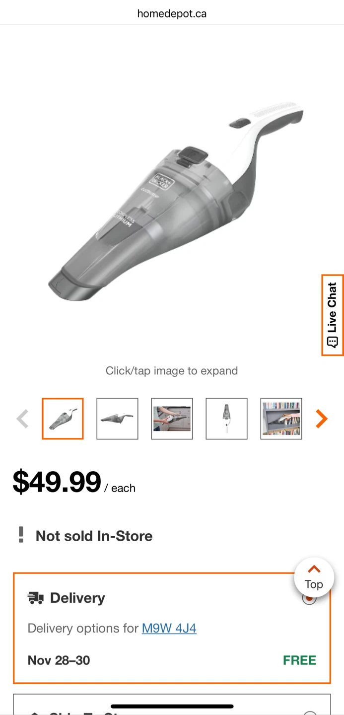 Black+Decker Dustbuster Cordless Lithium Vacuum - photo 3