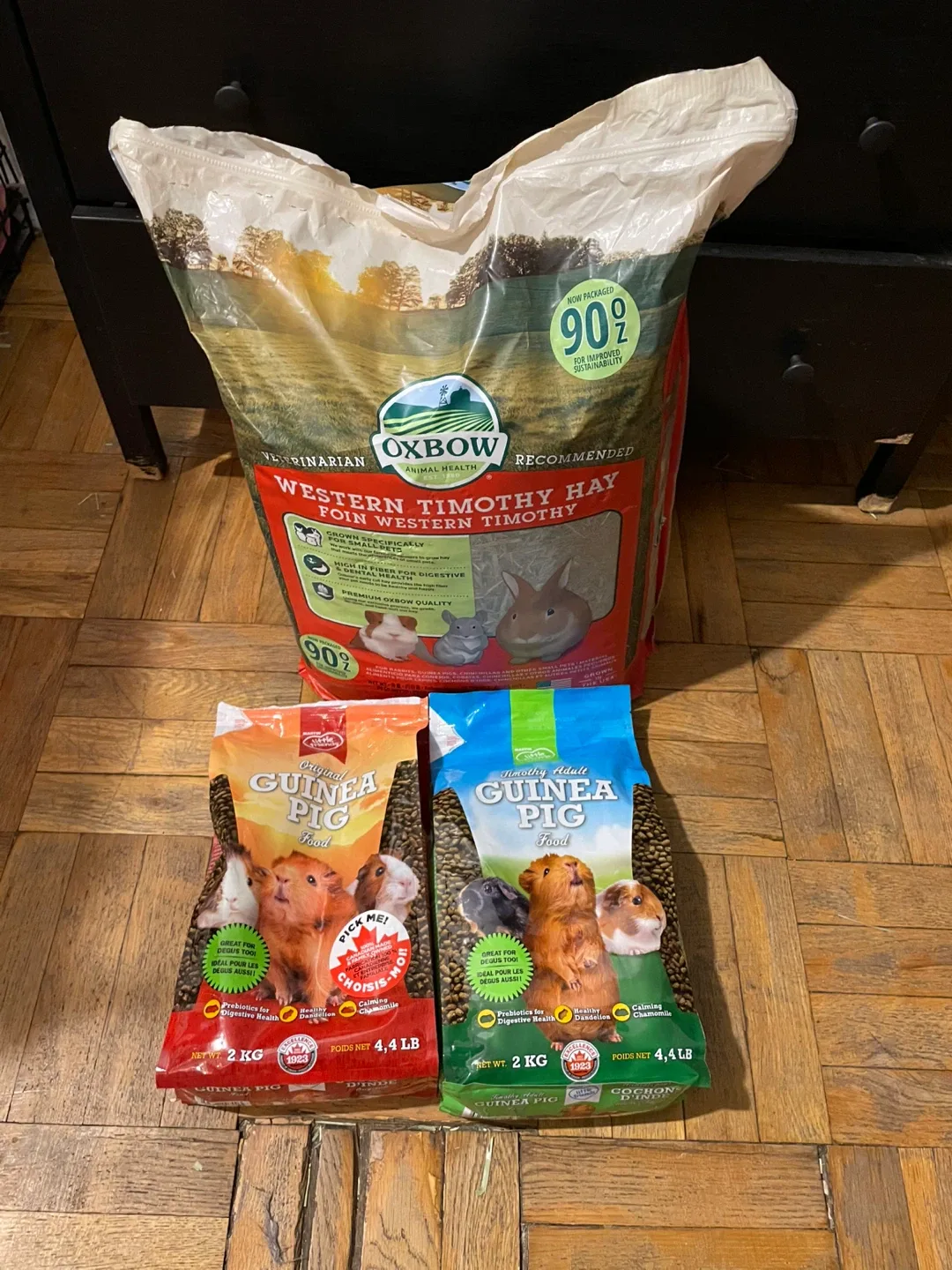 Guinea Pig Hay & Food