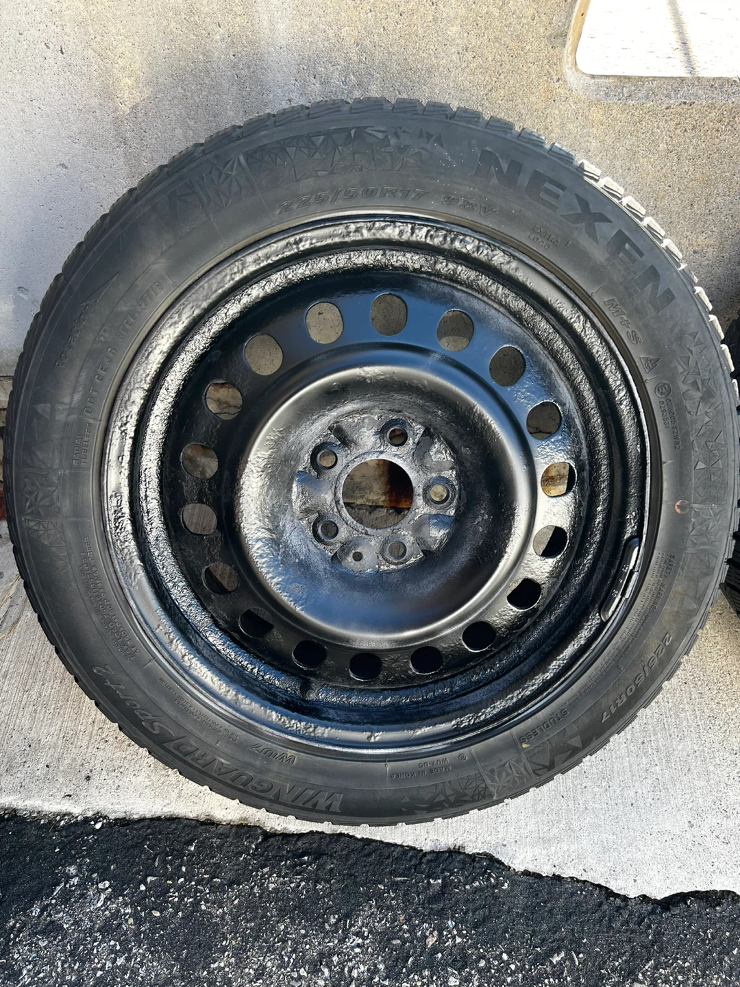 Honda winter tires & rims - photo 3