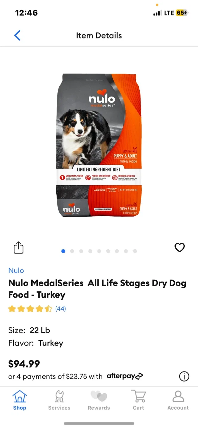 82lbs Dog Food Lot image indicator(4)