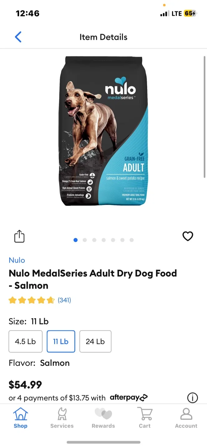 82lbs Dog Food Lot image indicator(3)