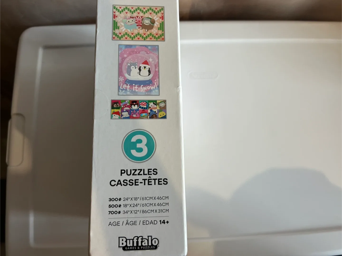 Buffalo Squishmallows 3-in-1 Puzzle Set - New! image indicator(3)