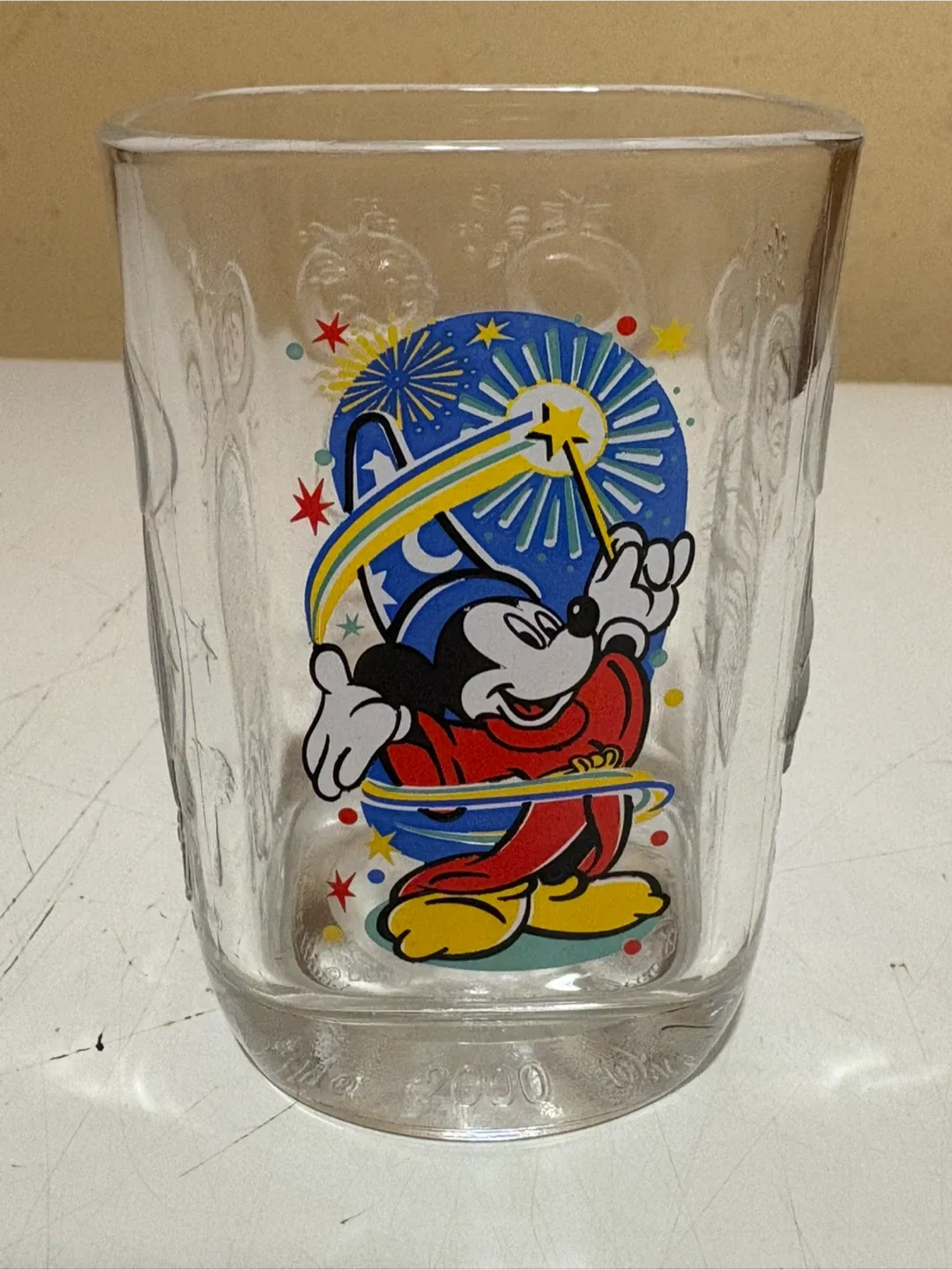 Walt Disney World 2000 Celebration Glass