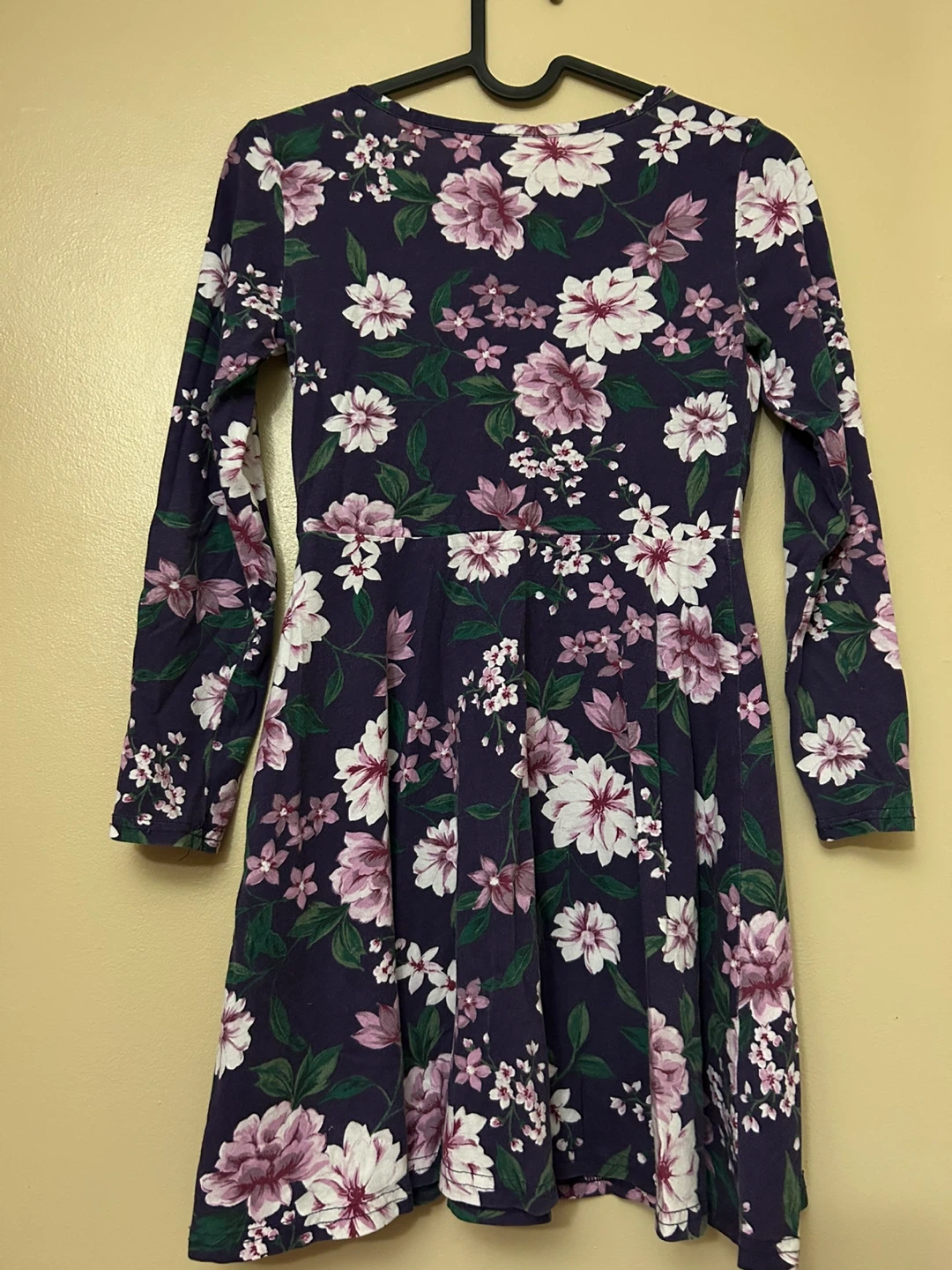 Floral Print Girls Purple Dress size 10/12 - photo 2