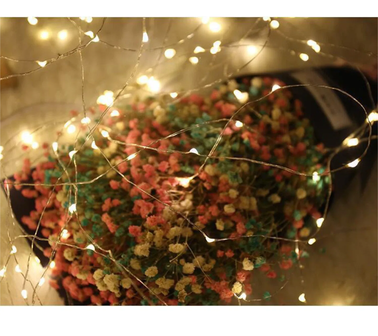 Curtain Lights Christmas lights with USB and Remote image indicator(3)