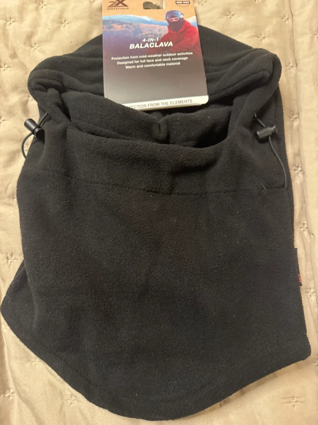 ZeroXposur 4-in-1 Balaclava - One Size Black