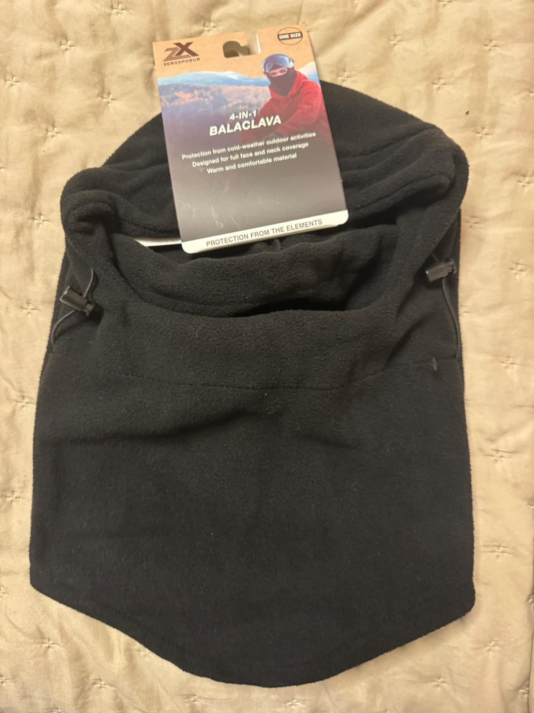 ZeroXposur 4-in-1 Balaclava - One Size Black - photo 3