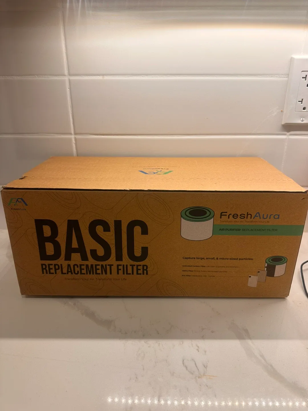 FreshAura Basic Air Purifier Replacement Filter - New image indicator(5)