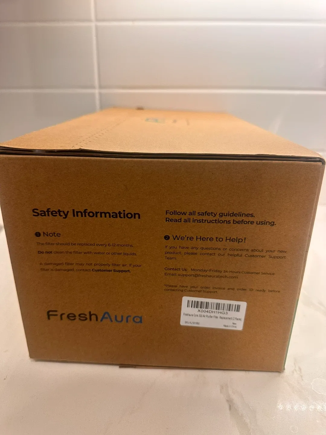 FreshAura Basic Air Purifier Replacement Filter - New image indicator(6)