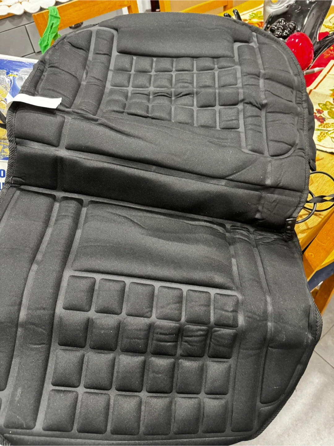 Black Car Seat Cushion