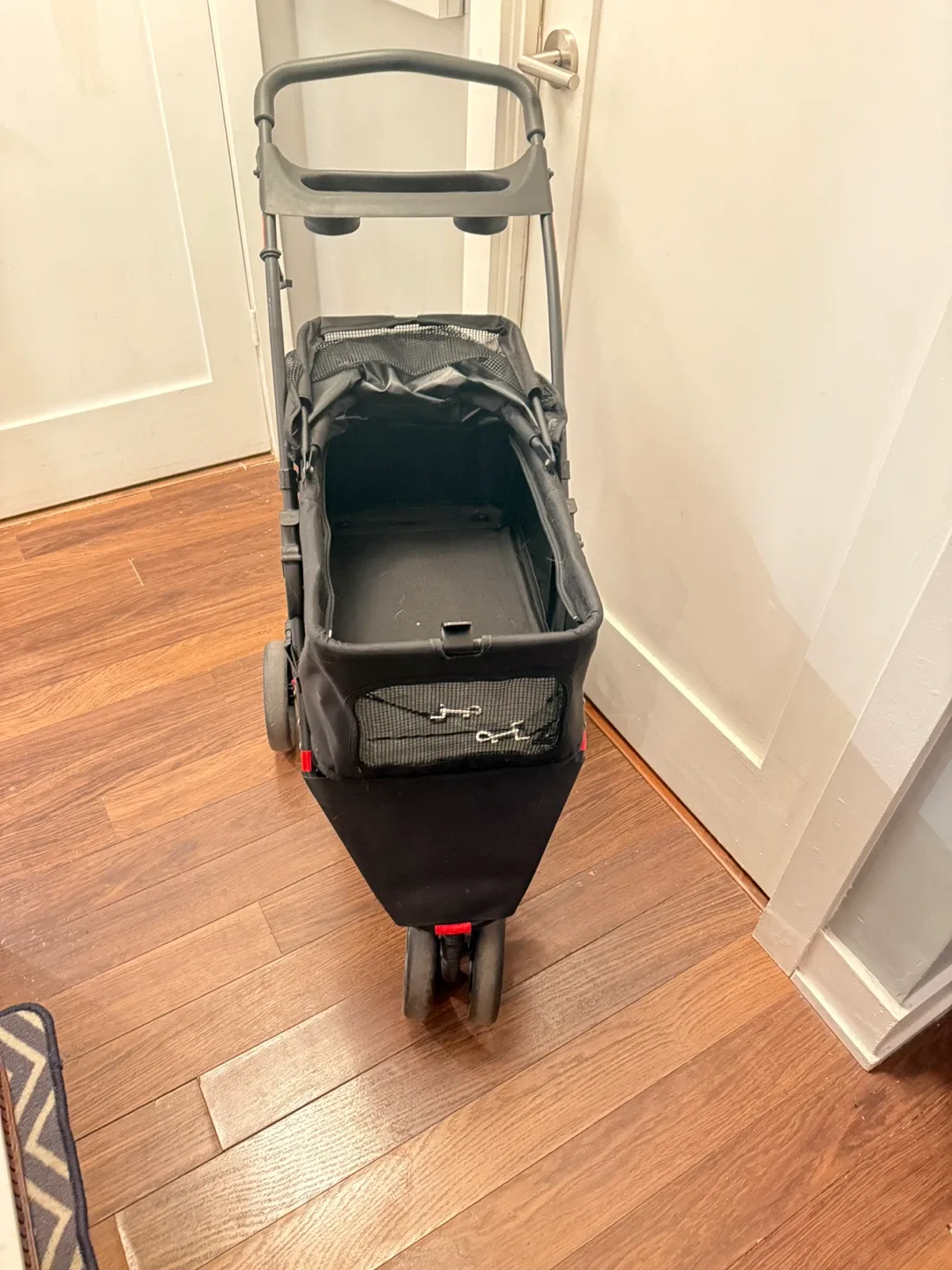 Black Pet Stroller