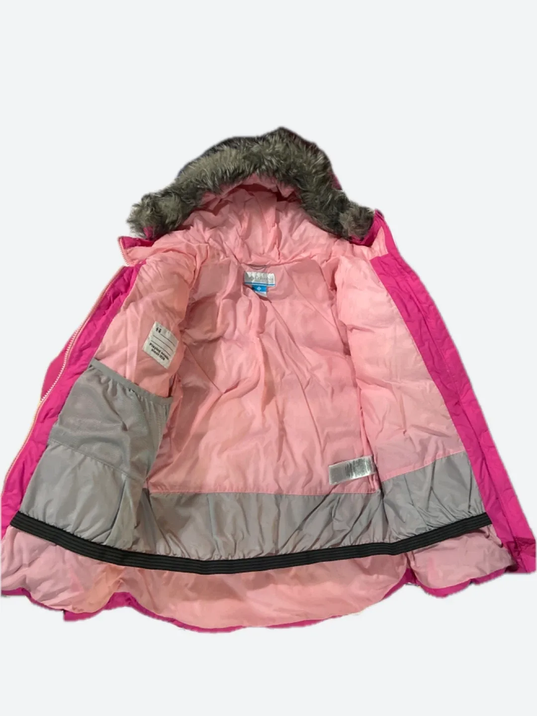 Columbia Puffer Jacket - Size L (14/16) - Pink image indicator(8)