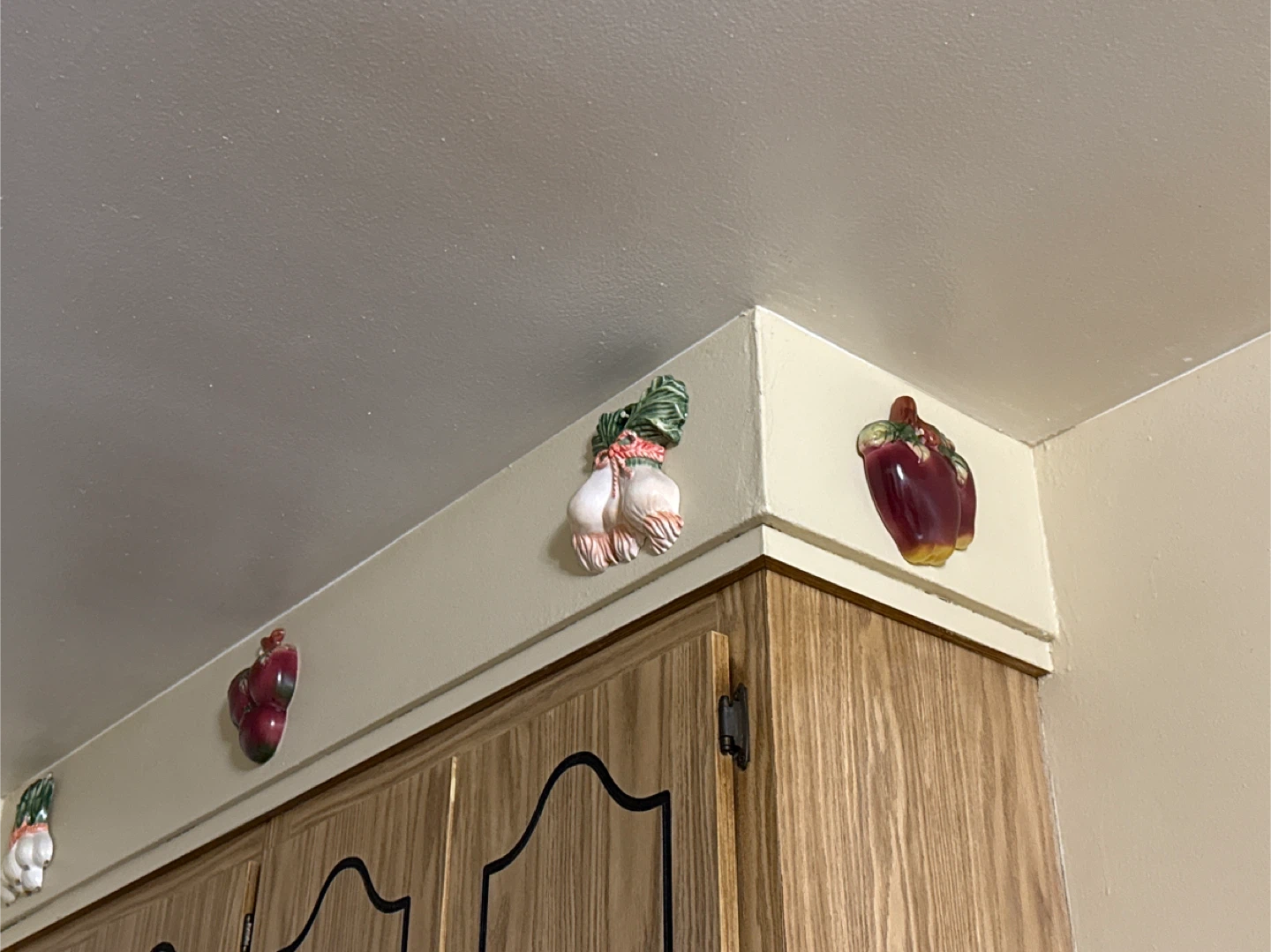 Vintage Ceramic Fruit/Vegetable Wall Decor - photo 5