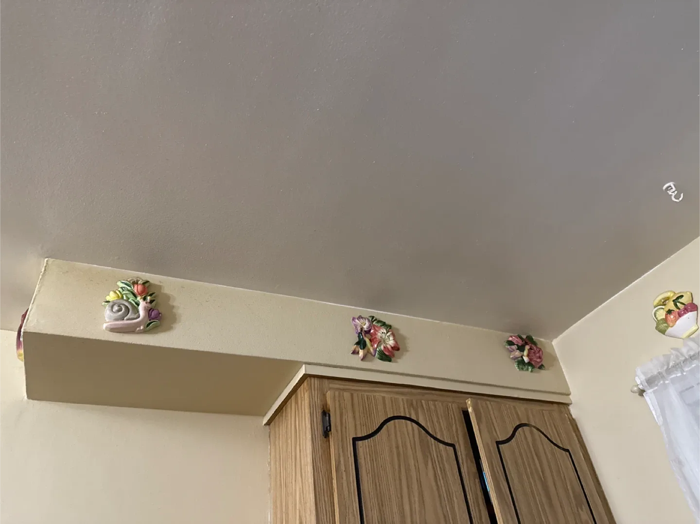 Vintage Ceramic Fruit/Vegetable Wall Decor