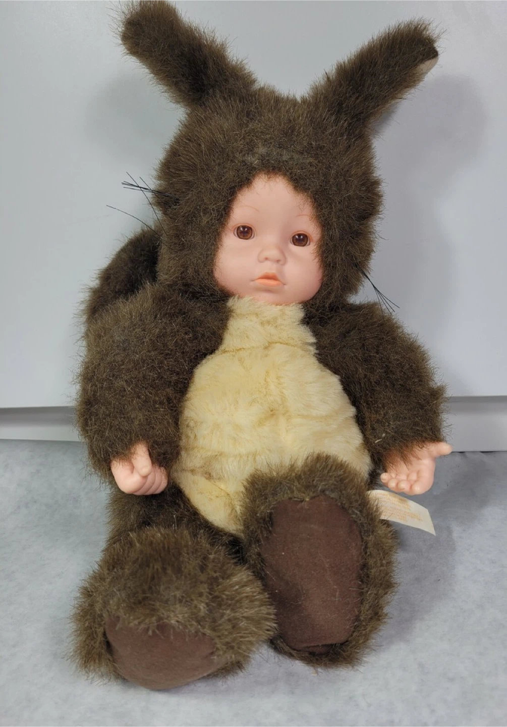 Vintage 1998 16" Anne Geddes Baby Doll Squirrel Doll