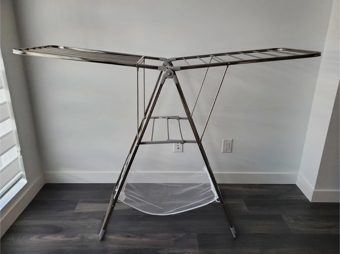 heavy duty stainless steel laundry drying rack