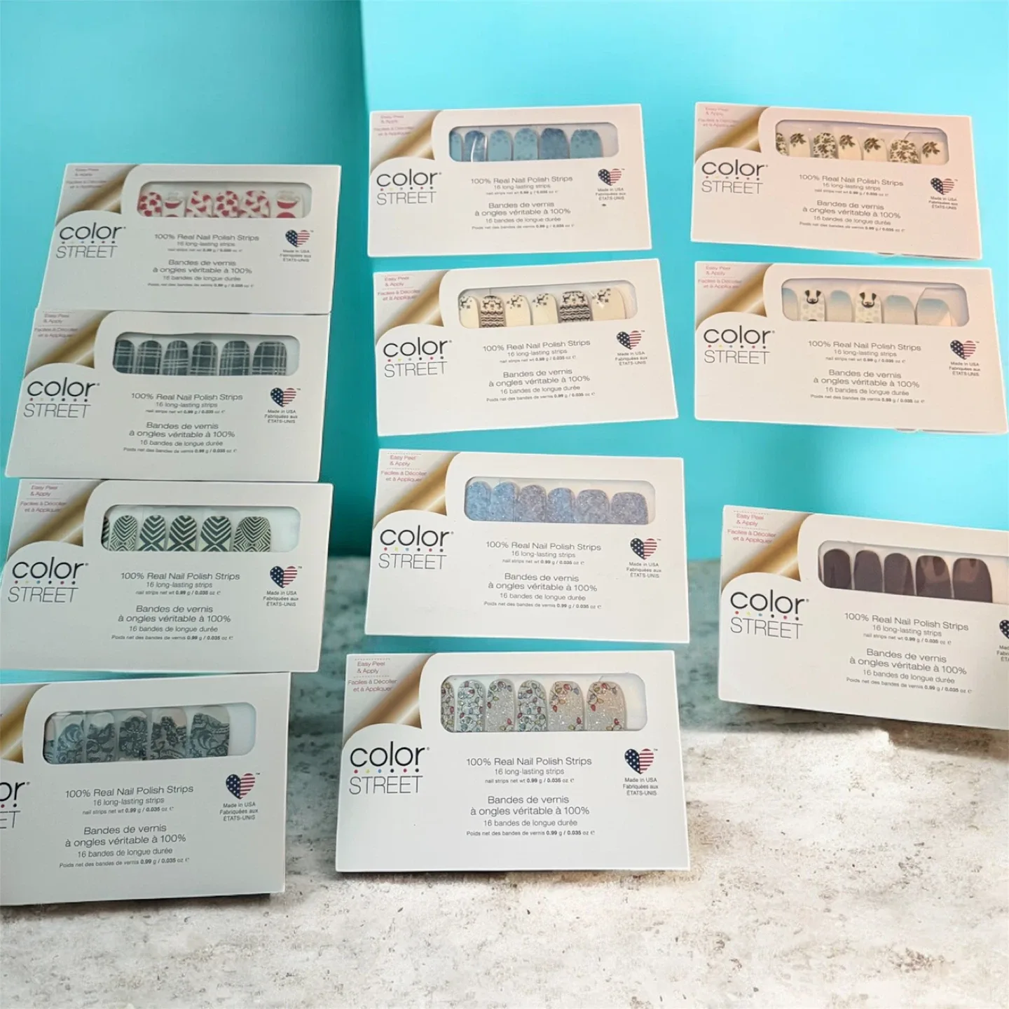 Color Street Nail Polish Strips - Variety