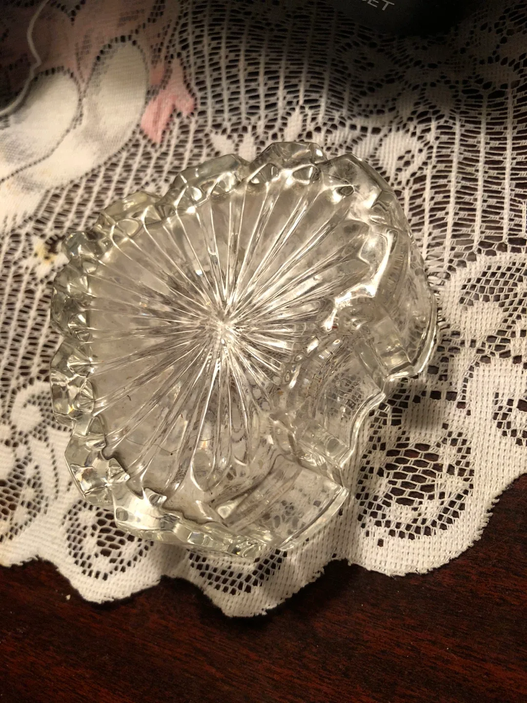 Heart Shaped Clear Glass Candy Dish image indicator(4)