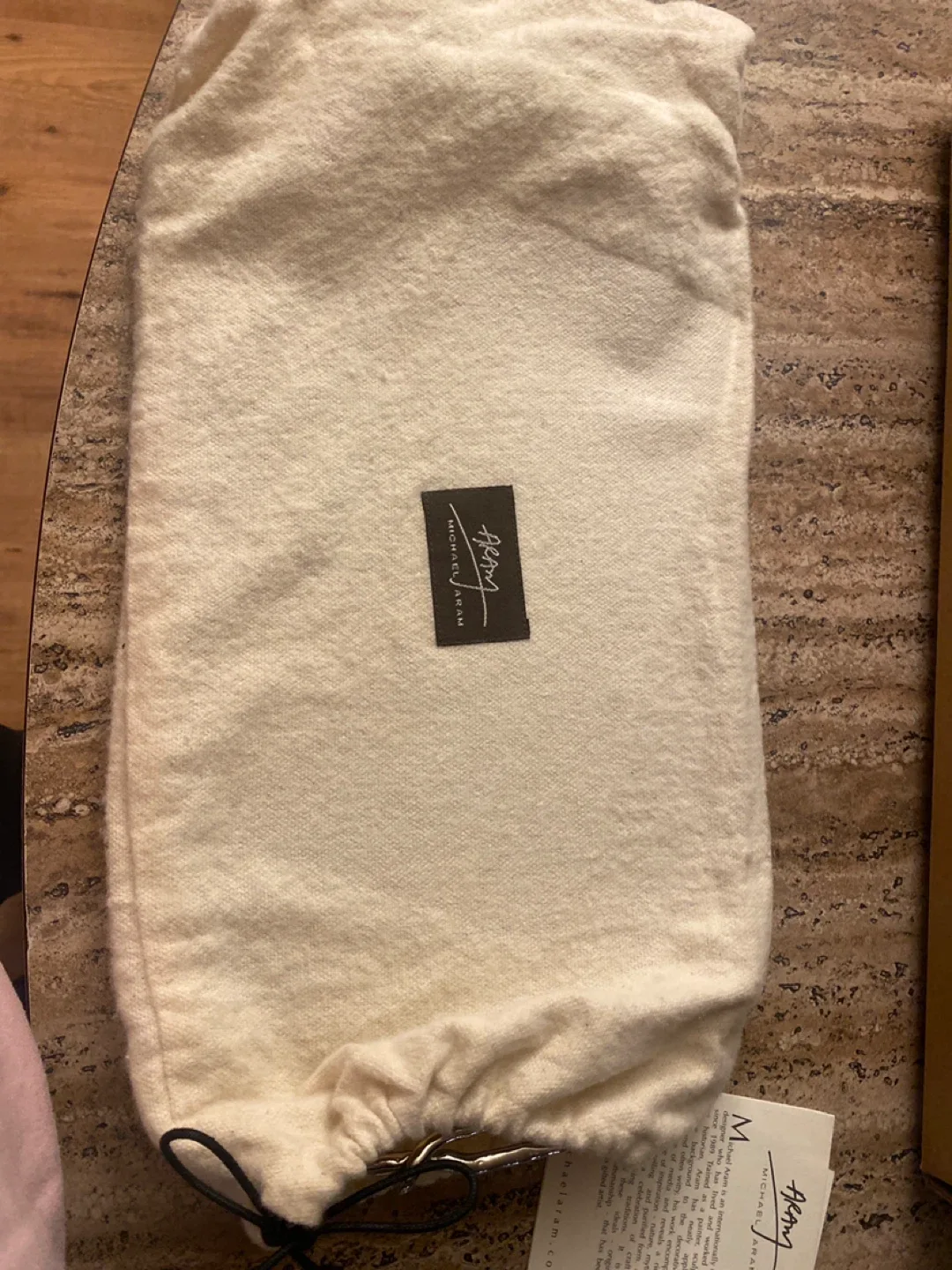 Michael Aram Black Orchid Cheese Board with Knife image indicator(4)