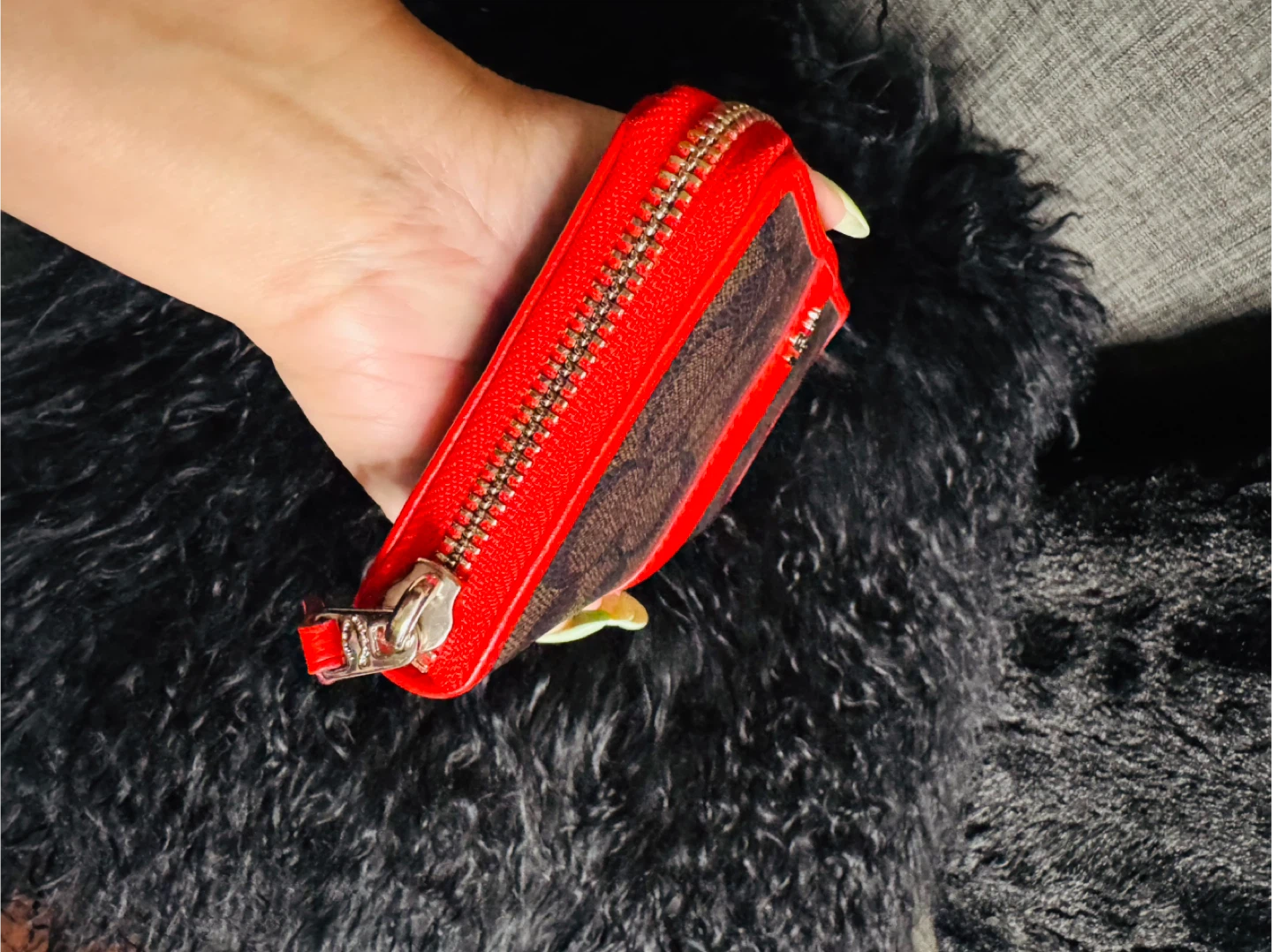 Coach Brown/Red Wallet - photo 4