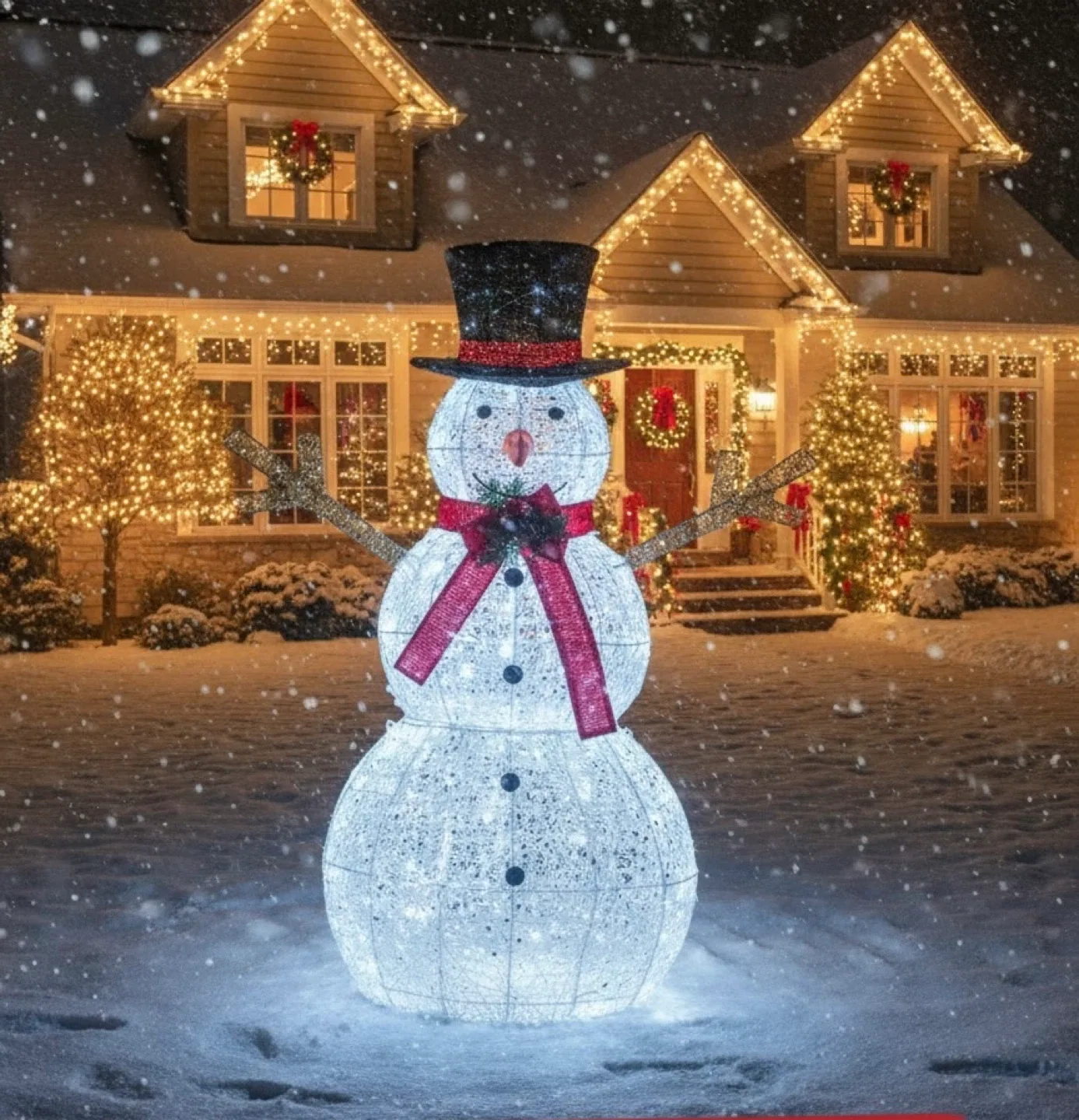 5' LED Snowman - Indoor/Outdoor Decoration