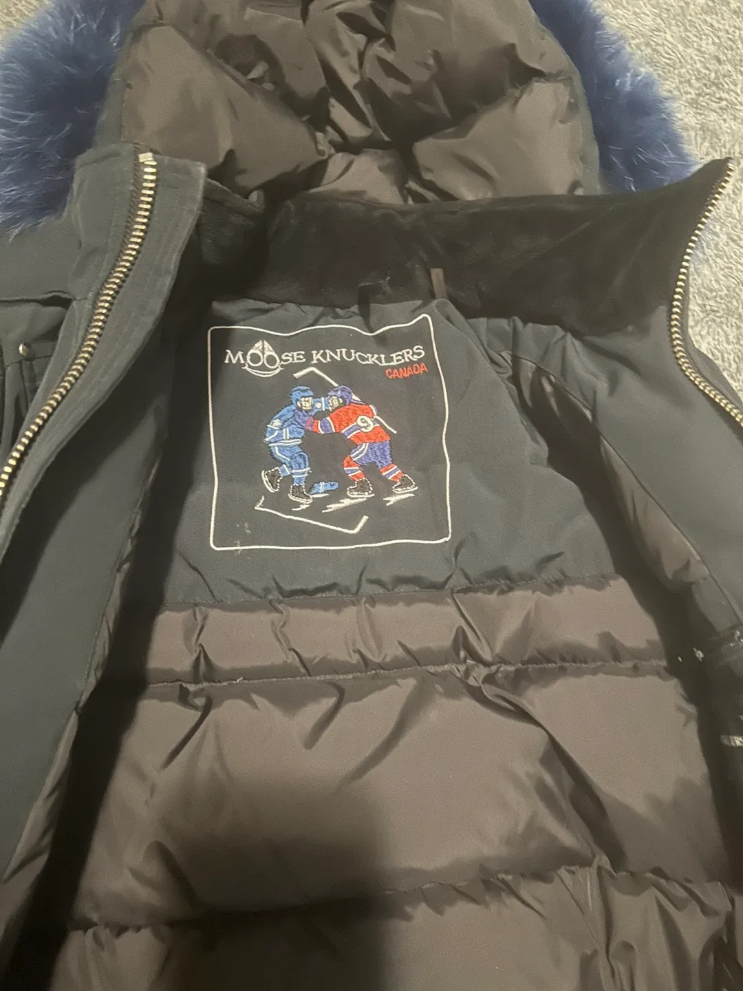 Moose Knuckles Bomber Jacket - Size S image indicator(2)