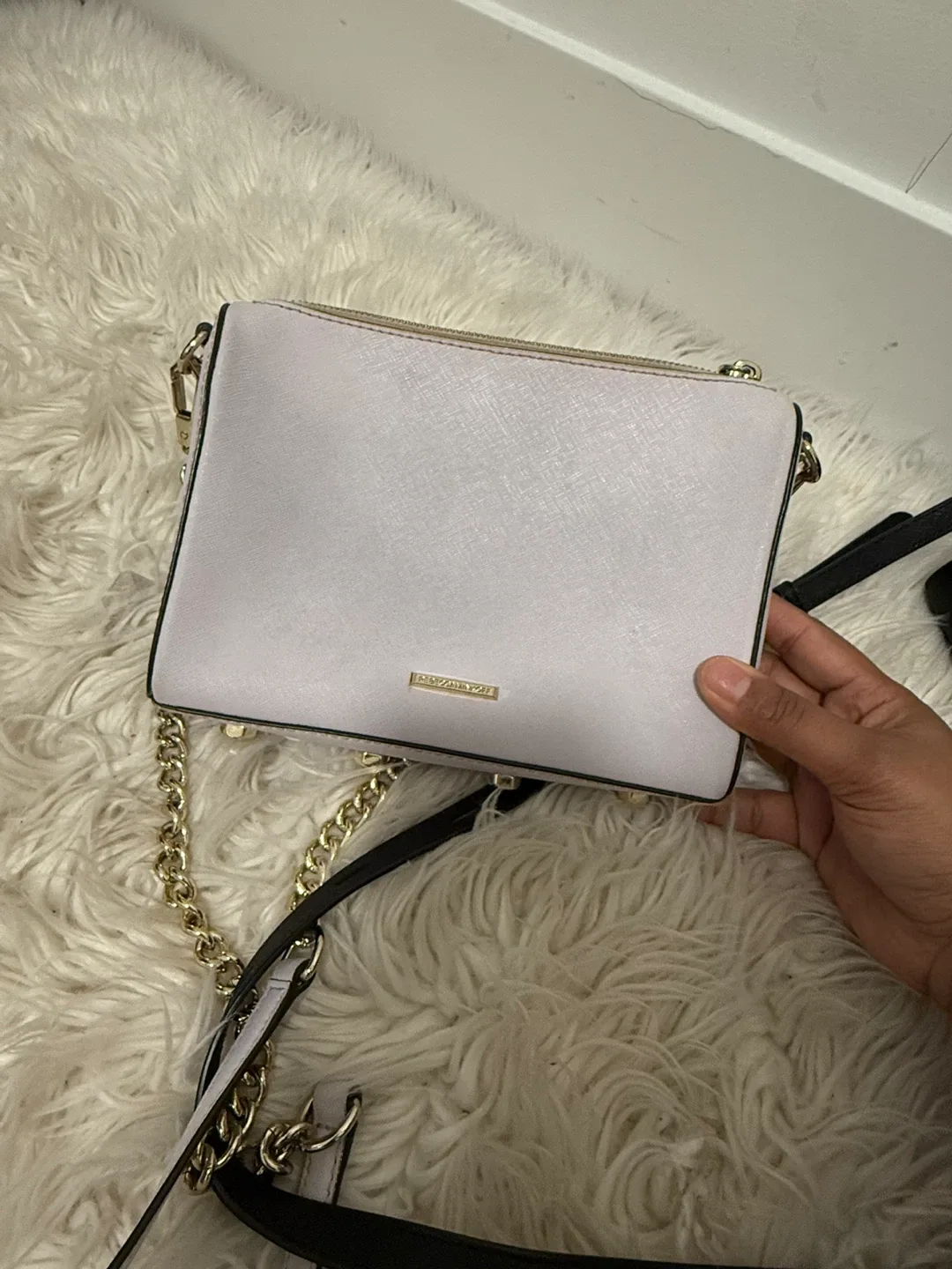 Rebecca Minkoff Black & Lilac Crossbody Bags image indicator(6)