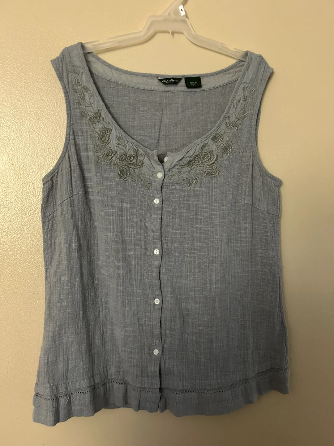 Grey Eddie Bauer Women's Medium Top - photo 3