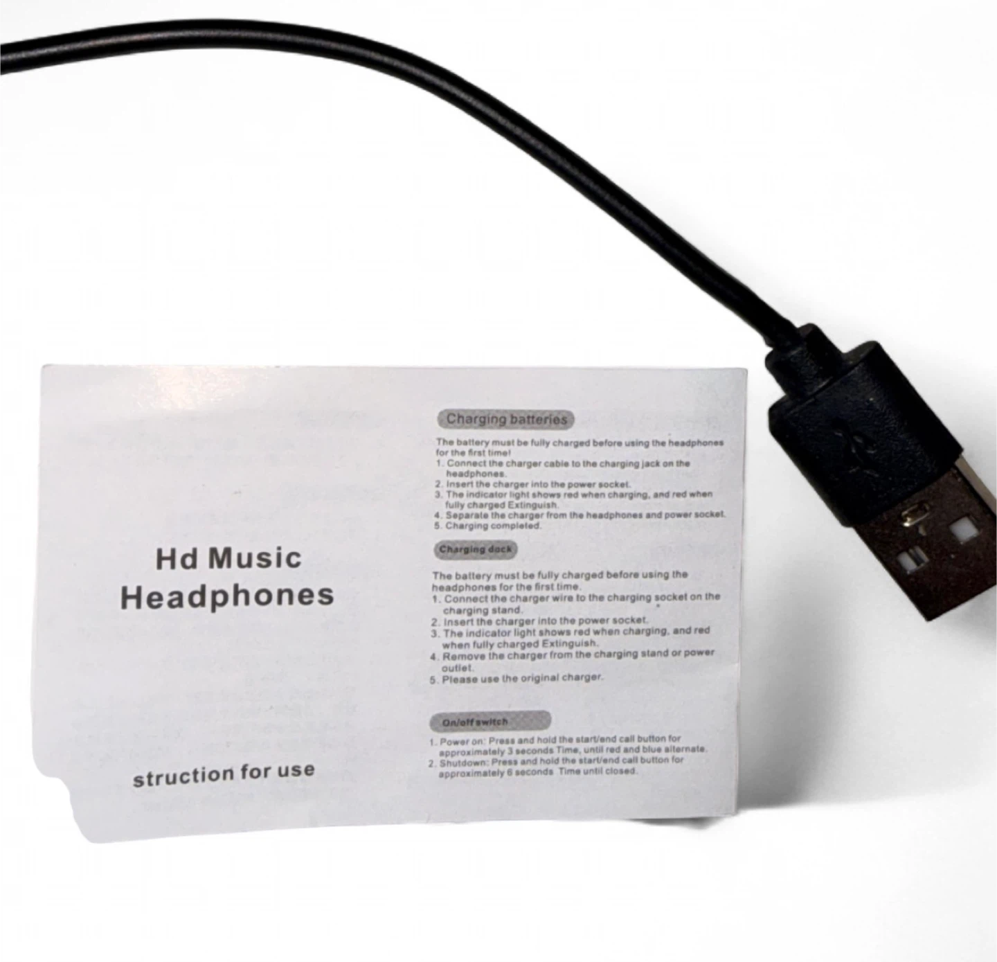 NWOB Gold HD Music Bluetooth Headset Ear Piece - photo 4