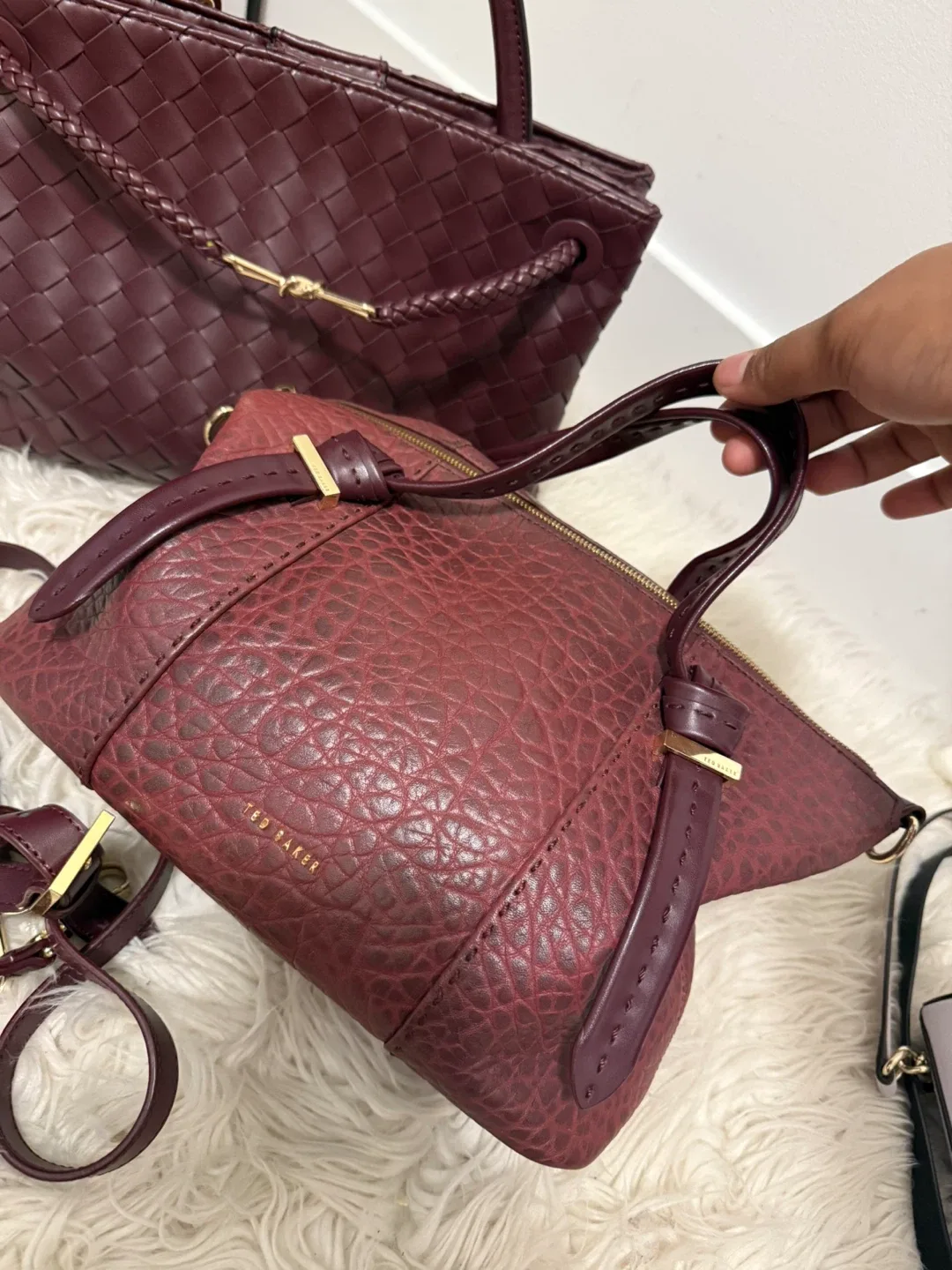 Ted Baker London Leather Satchel and call it spring image indicator(2)