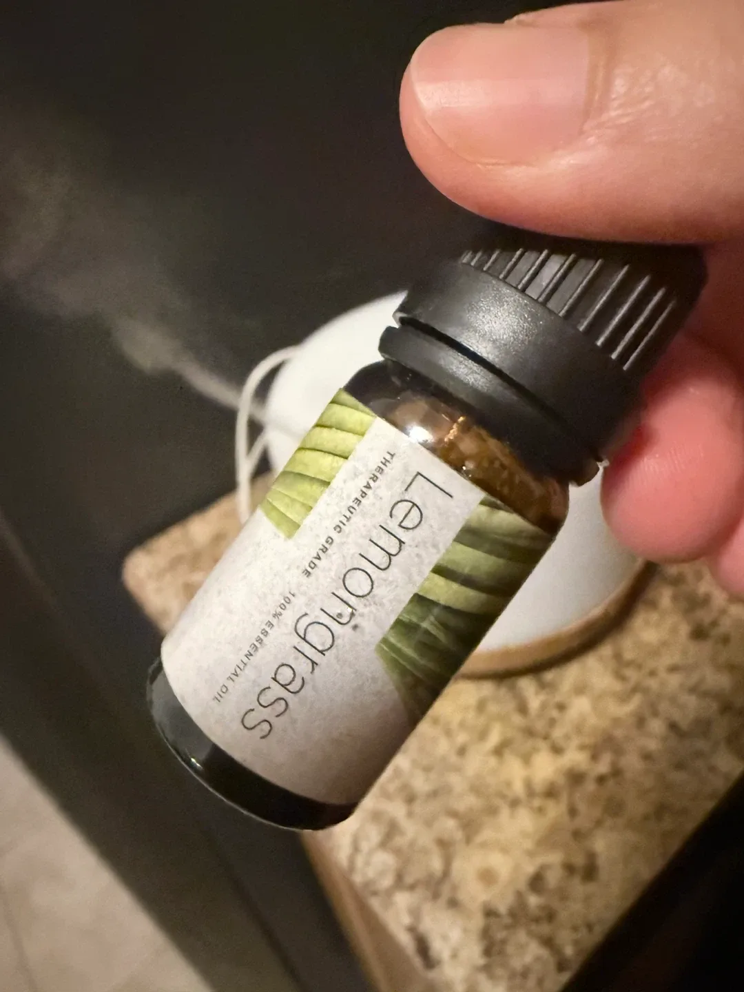 ASAKUKI Essential Oil Diffuser with + free Lemongrass Oil image indicator(5)